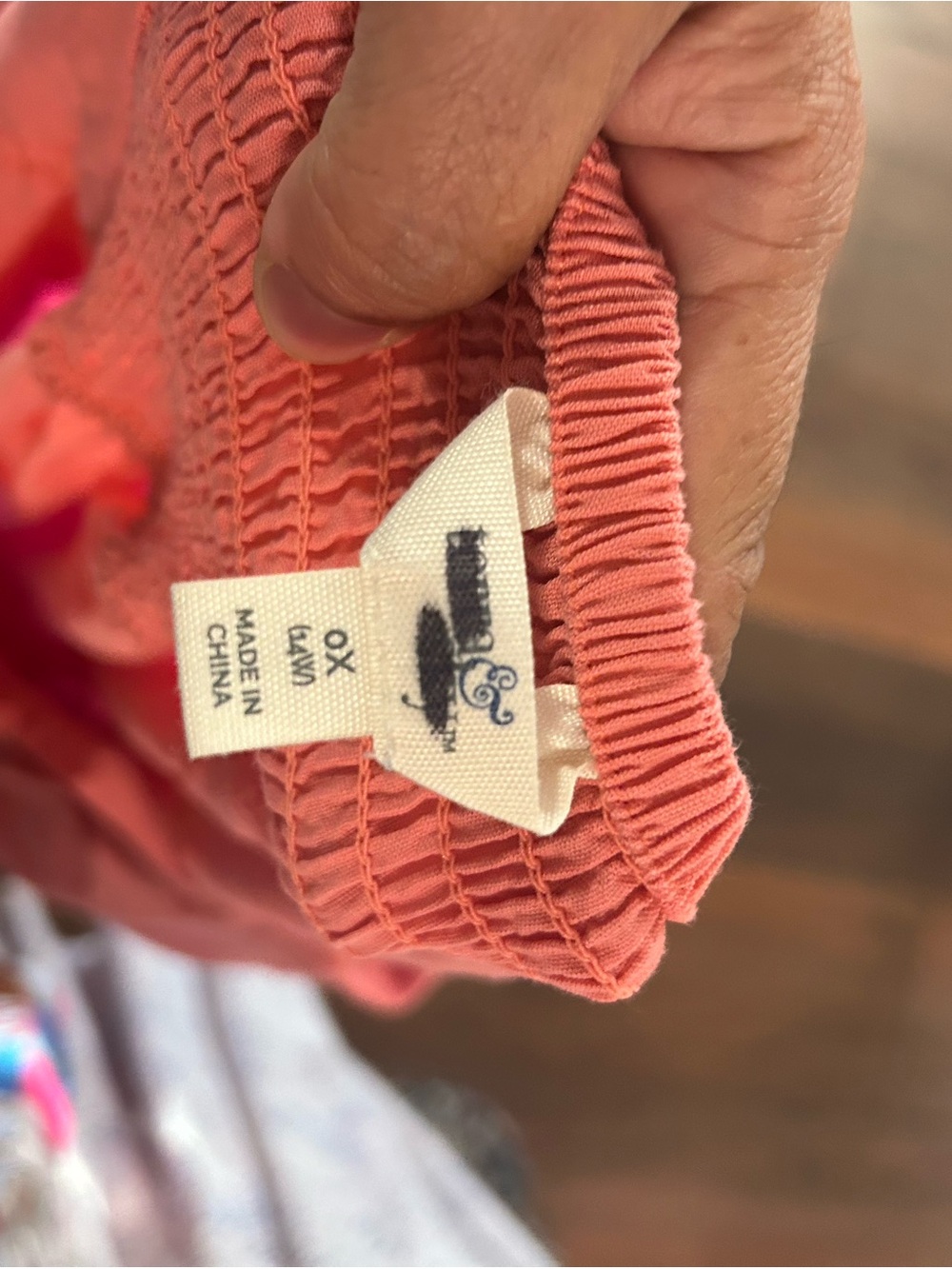 Vibrant Terra & Sky Coral, Pink and Magenta Tiered Maxi Dress Size 0X - Picture 10 of 11